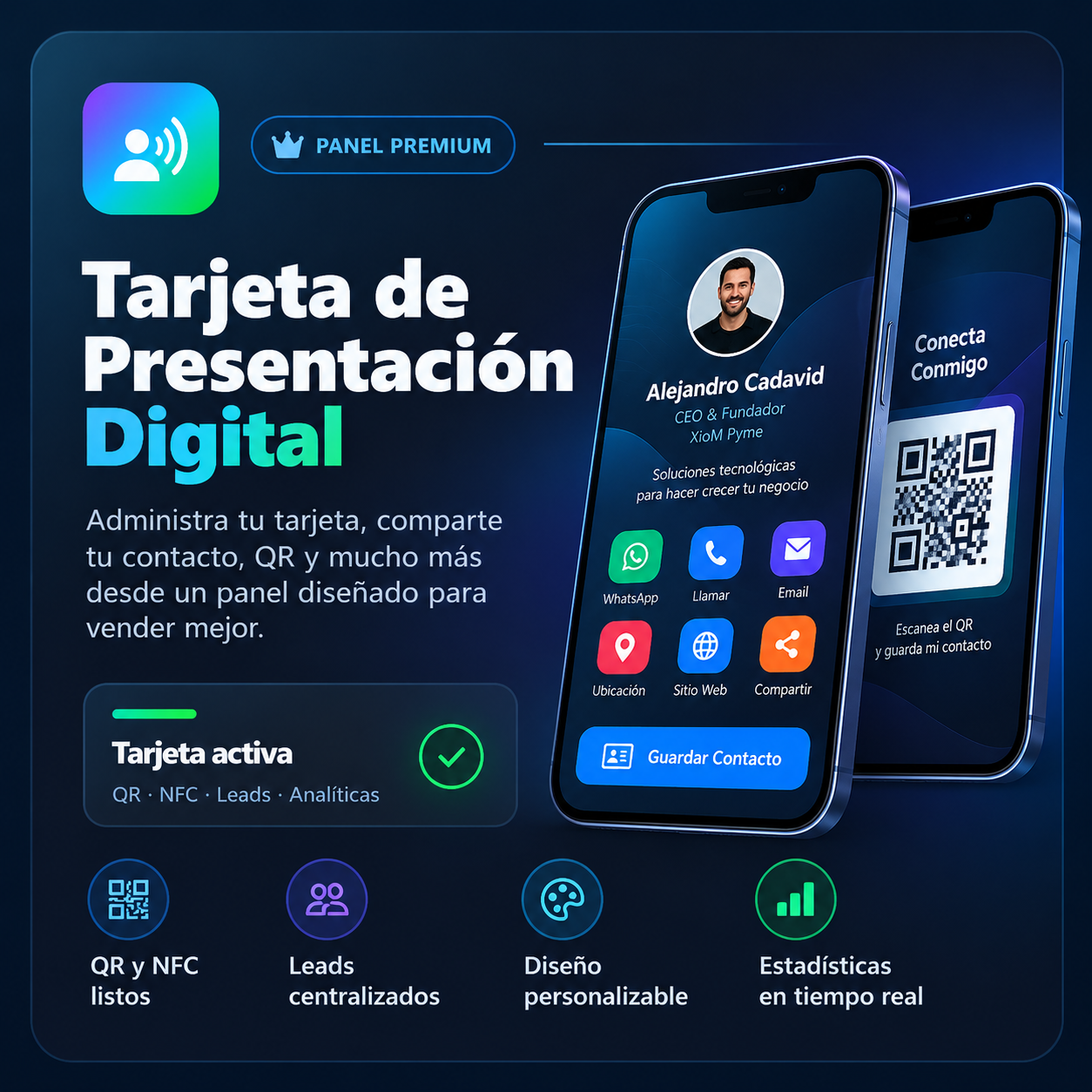 Tarjeta de presentación digital